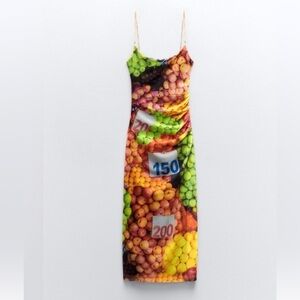 Zara Fruit dress